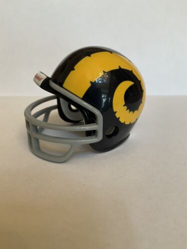 Los Angeles Rams Riddell NFL Pocket Pro Helmet from Series 1 Throwback Set Rare Sports Mem, Cards & Fan Shop:Fan Apparel & Souvenirs:Football-NFL Riddell   