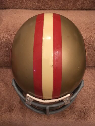 Vintage Rawlings ANFL Football Helmet San Francisco 49ers Schutt NOPDW ERRO Date Sports Mem, Cards & Fan Shop:Game Used Memorabilia:Football-NFL:Helmet WESTBROOKSPORTSCARDS