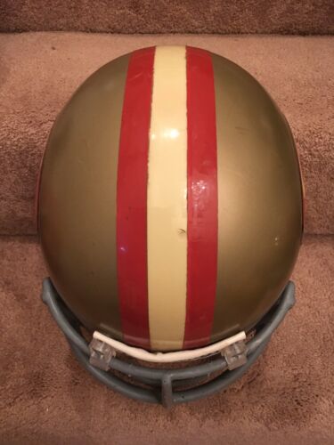 Vintage Rawlings ANFL Football Helmet San Francisco 49ers Schutt NOPDW ERRO Date Sports Mem, Cards & Fan Shop:Game Used Memorabilia:Football-NFL:Helmet WESTBROOKSPORTSCARDS   