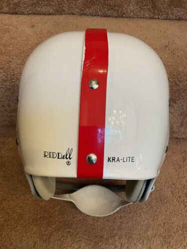 Riddell Classic Kra-Lite RK4 1963 Buffalo Bills Suspension Football Helmet Sports Mem, Cards & Fan Shop:Fan Apparel & Souvenirs:Football-NFL Riddell