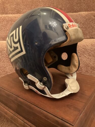 New York Giants Disco NY Decals Vintage Riddell 1975 PAC3 Football Helmet Sports Mem, Cards & Fan Shop:Fan Apparel & Souvenirs:Football-NFL Riddell
