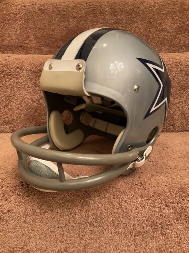 Mel Renfro TK2 Style Dallas Cowboys Football Helmet Authentic Color Paint Sports Mem, Cards & Fan Shop:Fan Apparel & Souvenirs:Football-NFL WESTBROOKSPORTSCARDS