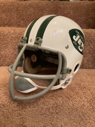Riddell Kra-Lite RK2 Suspension Football Helmet New York Jets Super Bowl III Sports Mem, Cards & Fan Shop:Fan Apparel & Souvenirs:Football-NFL Riddell