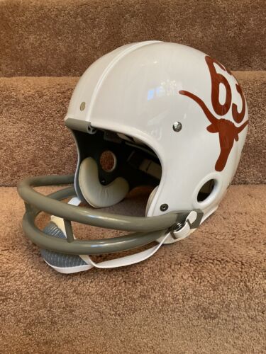 RK2 Style Football Helmet 1963 Texas Longhorns National Champions Sports Mem, Cards & Fan Shop:Fan Apparel & Souvenirs:College-NCAA WESTBROOKSPORTSCARDS