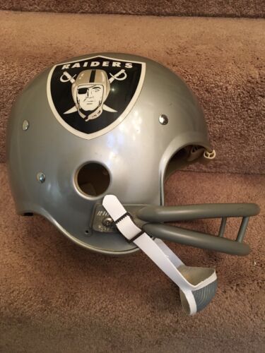 Vintage Riddell Kra-Lite TK2 Football Helmet-1972 Oakland Raiders Willie Brown Sports Mem, Cards & Fan Shop:Fan Apparel & Souvenirs:Football-NFL Riddell