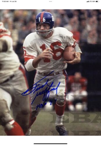 Riddell Kra-Lite RK2 Suspension New York Giants Football Helmet Frank Gifford Sports Mem, Cards & Fan Shop:Fan Apparel & Souvenirs:Football-NFL Riddell