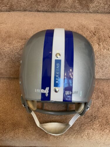 Riddell Kra-Lite RK2 Suspension Football Helmet 1966 Dallas Cowboys Don Perkins Sports Mem, Cards & Fan Shop:Fan Apparel & Souvenirs:Football-NFL Riddell