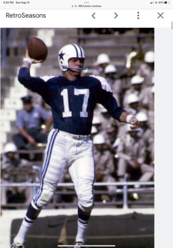 Riddell Classic Kra-Lite RK2 Football Helmet 1960-1963 Dallas Cowboys Meredith Sports Mem, Cards & Fan Shop:Fan Apparel & Souvenirs:Football-NFL Riddell   