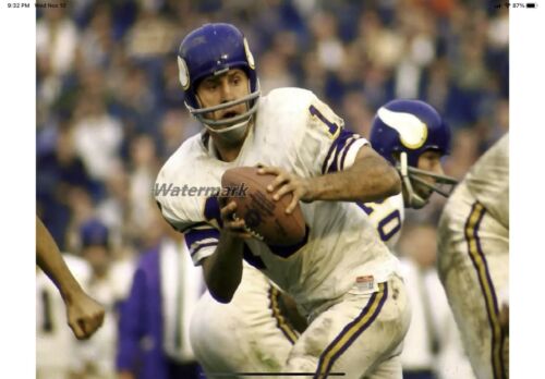 Minnesota Vikings Painted Horns RK2 Style Suspension Football Helmet Tarkenton Sports Mem, Cards & Fan Shop:Fan Apparel & Souvenirs:Football-NFL Riddell