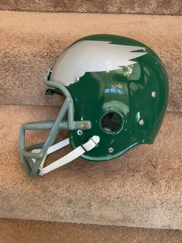 Philadelphia Eagles Painted Wings RK4 Style Suspension Football Helmet Bednarik Sports Mem, Cards & Fan Shop:Fan Apparel & Souvenirs:Football-NFL Riddell   