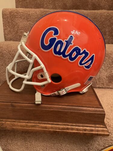 Game Used RIddell VSR4 Football Helmet- Custom Florida Gators Sports Mem, Cards & Fan Shop:Fan Apparel & Souvenirs:College-NCAA Riddell   