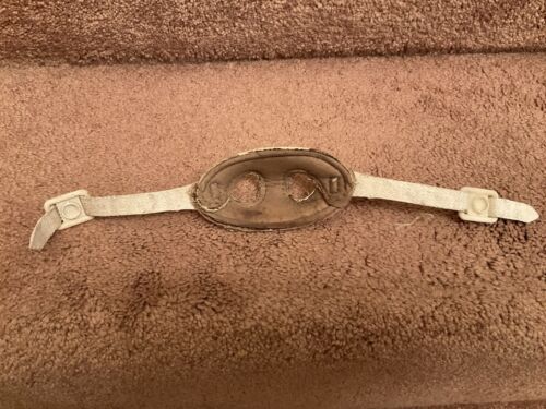 MacGregor E58 Leather Football Helmet Chin Strap Pliable Condition Full Size Sporting Goods:Team Sports:Football:Clothing, Shoes & Accessories:Helmets & Hats MacGregor