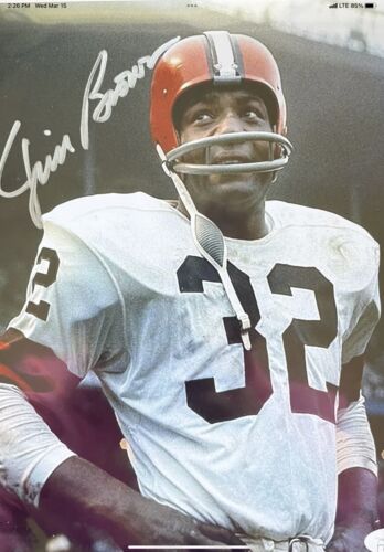 RK4 Husky Vintage Style Suspension Football Helmet Cleveland Browns  Jim Brown Sports Mem, Cards & Fan Shop:Game Used Memorabilia:Football-NFL:Helmet WESTBROOKSPORTSCARDS