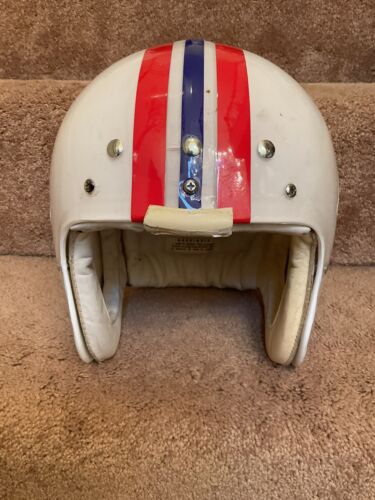 Vintage Clear Shell Wilson F2000 Suspension Football Helmet Boston Patriots 7.5 Sports Mem, Cards & Fan Shop:Fan Apparel & Souvenirs:Football-NFL Riddell