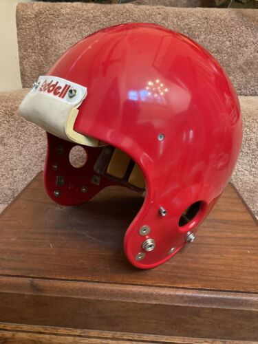 Riddell PAC 3 Red Football Helmet Beautiful Padding Chiefs Falcons Size S Sports Mem, Cards & Fan Shop:Fan Apparel & Souvenirs:Football-NFL Riddell   