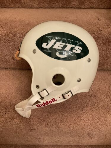 New York Jets Vintage Riddell 1973 Kra-Lite II TK-2 Football Helmet Sports Mem, Cards & Fan Shop:Fan Apparel & Souvenirs:Football-NFL Riddell