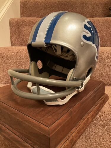 RK2 Style Suspension Football Helmet- 1970 Detroit Lions Lem Barney Sports Mem, Cards & Fan Shop:Fan Apparel & Souvenirs:Football-NFL Riddell