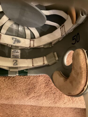 Riddell Kra-Lite RK2 Suspension Football Helmet New York Jets Super Bowl III Sports Mem, Cards & Fan Shop:Fan Apparel & Souvenirs:Football-NFL Riddell