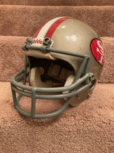 Vintage Riddell PAC3 Football Helmet San Francisco 49ers Schutt Green Dot OPODW Sports Mem, Cards & Fan Shop:Game Used Memorabilia:Football-NFL:Helmet WESTBROOKSPORTSCARDS   