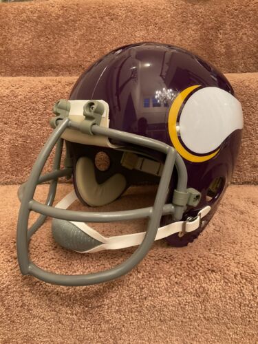 Minnesota Vikings TK2 Style Suspension Football Helmet Chuck Foreman Sports Mem, Cards & Fan Shop:Fan Apparel & Souvenirs:Football-NFL WESTBROOKSPORTSCARDS   