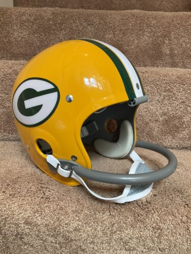 TK2 Style Football Helmet Custom 1967 Green Bay Packers Bart Starr Super Bowl I Sports Mem, Cards & Fan Shop:Autographs-Original:Football-NFL:Helmets WESTBROOKSPORTSCARDS