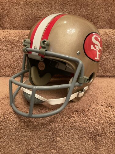 RK2 Style Suspension Football Helmet San Francisco 49ers Dave Wilcox Sports Mem, Cards & Fan Shop:Fan Apparel & Souvenirs:Football-NFL Riddell   