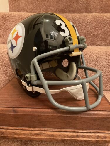 TK2 Style Football Helmet Pittsburgh Steelers Franco Harris Immaculate Reception Sports Mem, Cards & Fan Shop:Fan Apparel & Souvenirs:Football-NFL Riddell