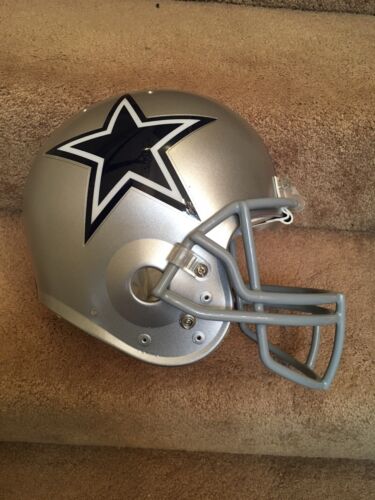 Vintage Schutt Air Football Helmet Dallas Cowboys Troy Aikman Sports Mem, Cards & Fan Shop:Fan Apparel & Souvenirs:Football-NFL Riddell