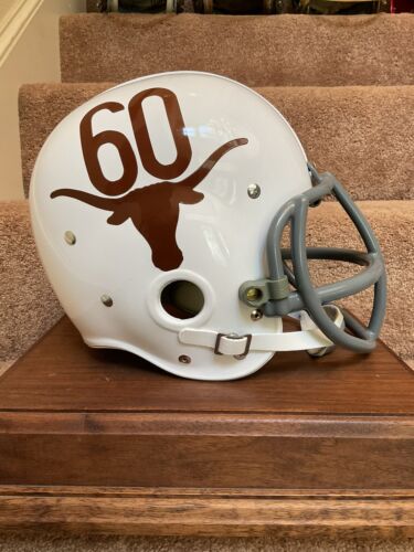RK2 Style Football Helmet 1963 Texas Longhorns National Champions Tommy Nobis Sports Mem, Cards & Fan Shop:Fan Apparel & Souvenirs:College-NCAA WESTBROOKSPORTSCARDS