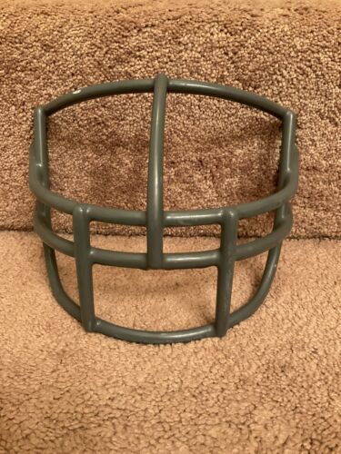 Riddell 1980s NOPO Football Helmet Lineman Gray 2-Dot Wide Space Facemask USFL Sporting Goods:Team Sports:Football:Clothing, Shoes & Accessories:Helmets & Hats Riddell   