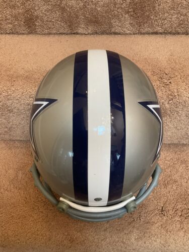 Dallas Cowboys Rare Rawlings RTS Football Helmet Dorsett Schutt Green Dot OPO Sports Mem, Cards & Fan Shop:Game Used Memorabilia:Football-NFL:Helmet WESTBROOKSPORTSCARDS