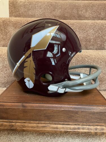 1965 Washington Redskins Spear RK2 Style Custom Football Helmet Chris Hanburger Sports Mem, Cards & Fan Shop:Autographs-Original:Football-NFL:Helmets WESTBROOKSPORTSCARDS