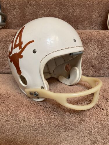 Vintage Original Rawlings HC20 Football Helmet- Custom 1965-1966 Texas Longhorns Sports Mem, Cards & Fan Shop:Fan Apparel & Souvenirs:College-NCAA Rawlings