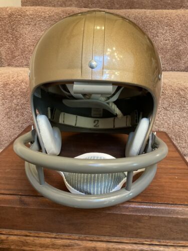 1967 Iowa State Cyclones TK Suspension Football Helmet Authentic Reproduction Sports Mem, Cards & Fan Shop:Fan Apparel & Souvenirs:College-NCAA WESTBROOKSPORTSCARDS   