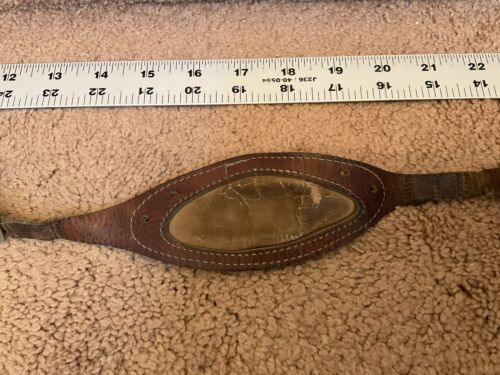 1940s-1950s Leather Football Helmet Chin Strap -Good Condition Sporting Goods:Team Sports:Football:Clothing, Shoes & Accessories:Helmets & Hats Riddell