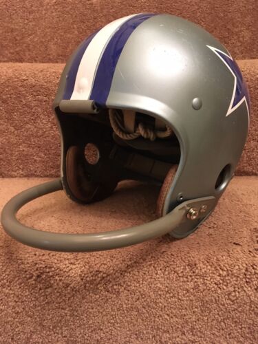 Vintage Riddell Kra-Lite TK2 Football Helmet 1964 Dallas Cowboys Don Meredith Sports Mem, Cards & Fan Shop:Fan Apparel & Souvenirs:Football-NFL Riddell