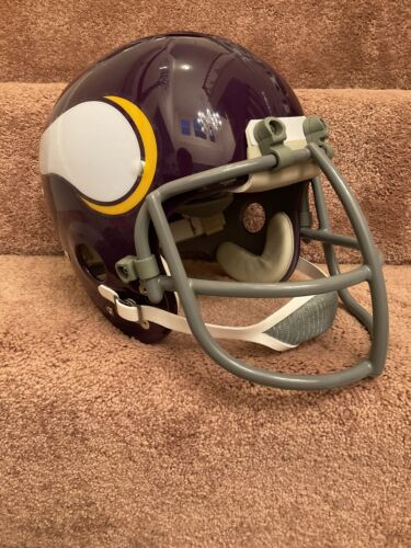 Minnesota Vikings TK2 Style Suspension Football Helmet Chuck Foreman Sports Mem, Cards & Fan Shop:Fan Apparel & Souvenirs:Football-NFL WESTBROOKSPORTSCARDS   