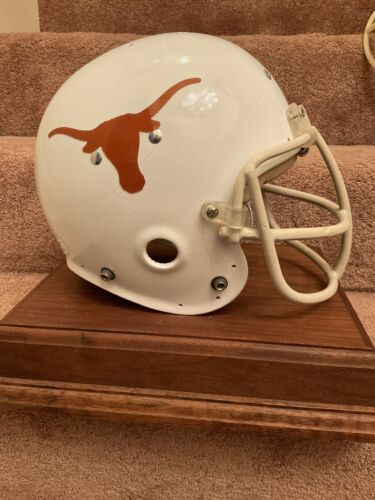 Kelley Football Helmet Custom Texas Longhorns Brad Shearer Not Clear Shell Sports Mem, Cards & Fan Shop:Fan Apparel & Souvenirs:College-NCAA Riddell   