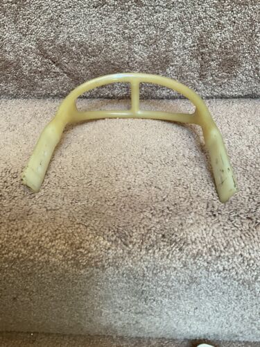 ORIGINAL Adams 2-Bar 1950-1960s Football Helmet Facemask Bone Color Sports Mem, Cards & Fan Shop:Game Used Memorabilia:Football-NFL:Helmet WESTBROOKSPORTSCARDS