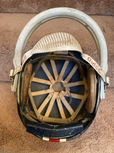 Vintage Riddell Kra-Lite Football Helmet 1975 New York Giants Disco NY Sports Mem, Cards & Fan Shop:Fan Apparel & Souvenirs:Football-NFL Riddell