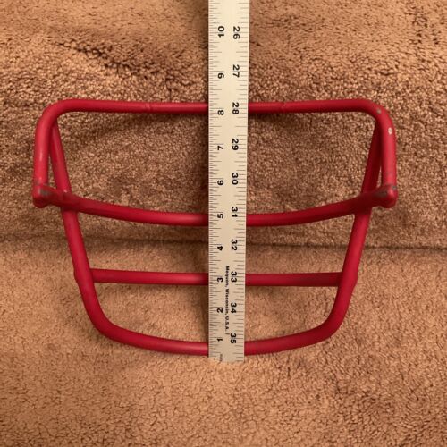 Vintage Original Schutt 1969 NJOP Large Red Dot Red Football Helmet Face Mask Sporting Goods:Team Sports:Football:Clothing, Shoes & Accessories:Helmets & Hats Schutt