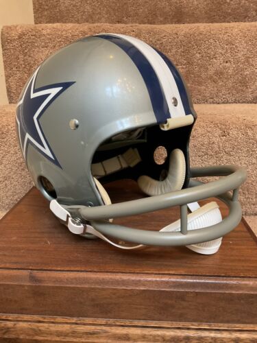 Vintage Riddell Kra-Lite TK2 Football Helmet Rare 1971 Dallas Cowboys Staubach Sports Mem, Cards & Fan Shop:Fan Apparel & Souvenirs:Football-NFL Riddell