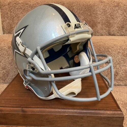 Vintage Schutt Air Football Helmet Dallas Cowboys Troy Aikman Large Shell Sports Mem, Cards & Fan Shop:Fan Apparel & Souvenirs:Football-NFL Riddell