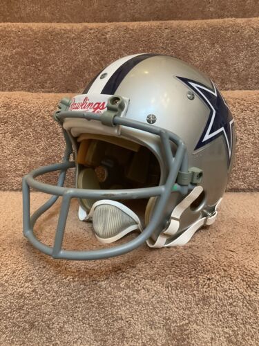Dallas Cowboys Rare Rawlings RTS Football Helmet Dorsett Schutt Green Dot OPO Sports Mem, Cards & Fan Shop:Game Used Memorabilia:Football-NFL:Helmet WESTBROOKSPORTSCARDS