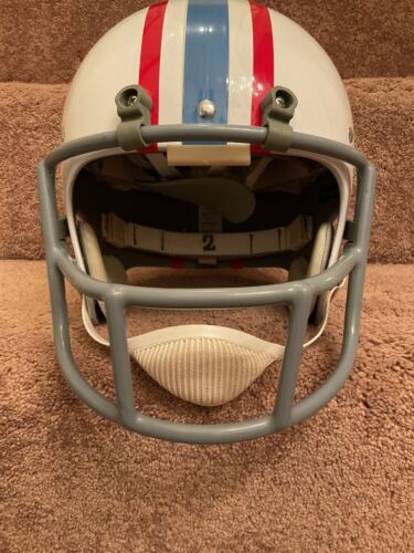Custom TK2 Style Football Helmet- 1975 Houston Oilers Dan Pastorini Sports Mem, Cards & Fan Shop:Fan Apparel & Souvenirs:Football-NFL Riddell