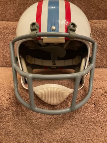 Custom TK2 Style Football Helmet- 1975 Houston Oilers Dan Pastorini Sports Mem, Cards & Fan Shop:Fan Apparel & Souvenirs:Football-NFL Riddell   