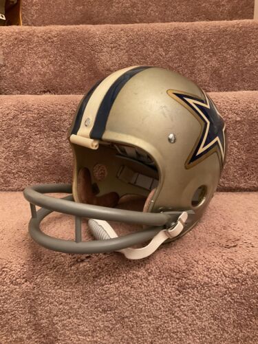 Calvin Hill Autographed Riddell Kra-Lite TK2 Football Helmet 1973 Dallas Cowboys Sports Mem, Cards & Fan Shop:Fan Apparel & Souvenirs:Football-NFL Riddell