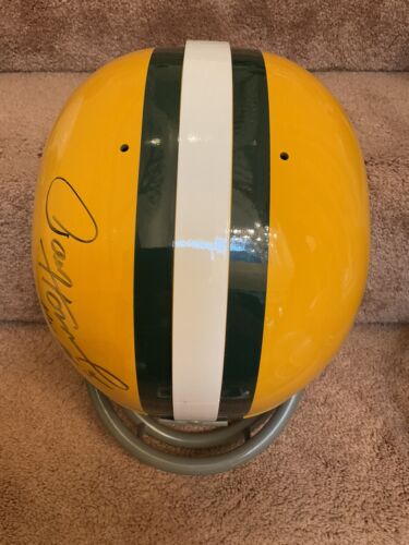 Riddell Kra-Lite RK2 Green Bay Packers Football Helmet Paul Hornung Autograph Sports Mem, Cards & Fan Shop:Fan Apparel & Souvenirs:Football-NFL Riddell