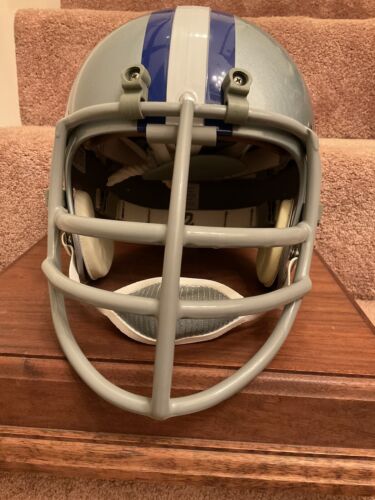 Bob Lilly TK2 Style 1966 Dallas Cowboys Football Helmet Authentic Color Paint Sports Mem, Cards & Fan Shop:Fan Apparel & Souvenirs:Football-NFL Riddell