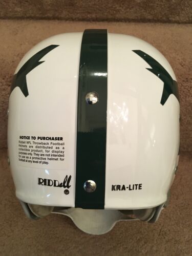 Riddell Kra-Lite RK2 Suspension Football Helmet 1963 New York Jets Sports Mem, Cards & Fan Shop:Fan Apparel & Souvenirs:Football-NFL Riddell